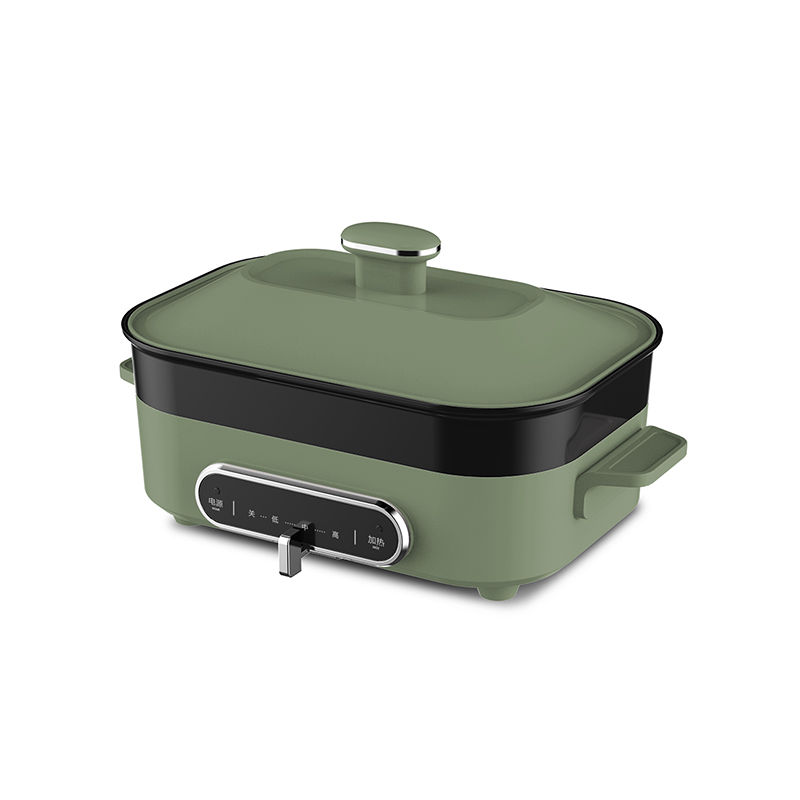 How does the Multi Functional Cooking Pot handle cooking different types of ingredients, such as meats, grains, and vegetables?